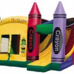 Crayon Inflatable Castle