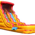 Fire And Ice Inflatable Water Slide