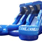 Double Water Slide Inflatable