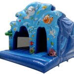 Commercial Bounce House With Slide