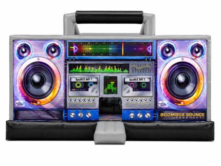 Boom Box Inflatable Bouncer