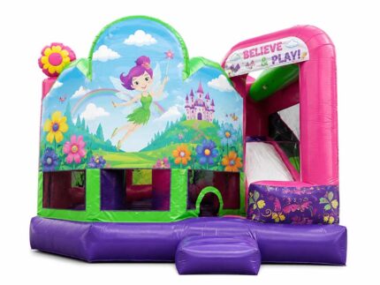 Tinkerbell 5 In 1 Combo Bouncy Castle