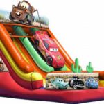 Race Car Inflatable Slide