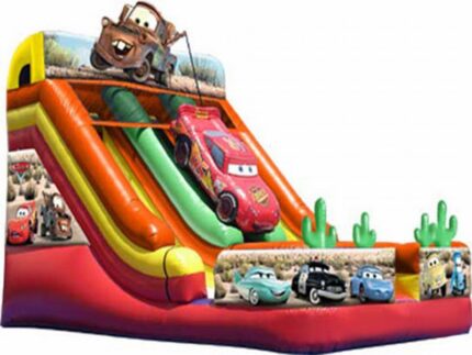 Race Car Inflatable Slide