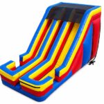 Dual Lane Inflatable Slide