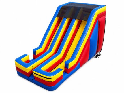 Dual Lane Inflatable Slide