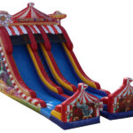 Double Lane Carnival Slide