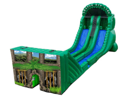 Amazon Zip Line Inflatable Slide
