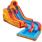 Fire 'n' Ice With Pool Water Slide