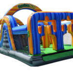 Inflatable Obstacle Course 35ft Radical Run