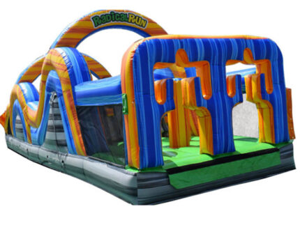 Inflatable Obstacle Course 35ft Radical Run