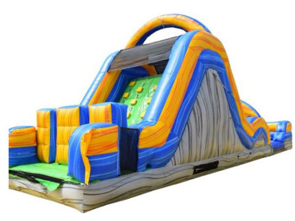Radical Rock Climb Slide Obstacle Course