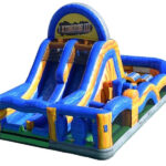 Extreme Dual Lane Inflatable Obstacle Course