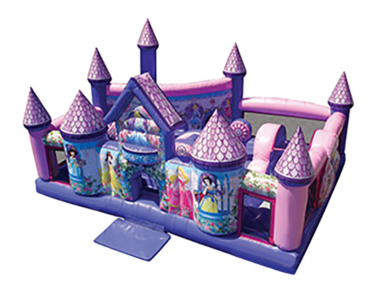 E107201 Princess Palace Inflatable Fun City - Image 1