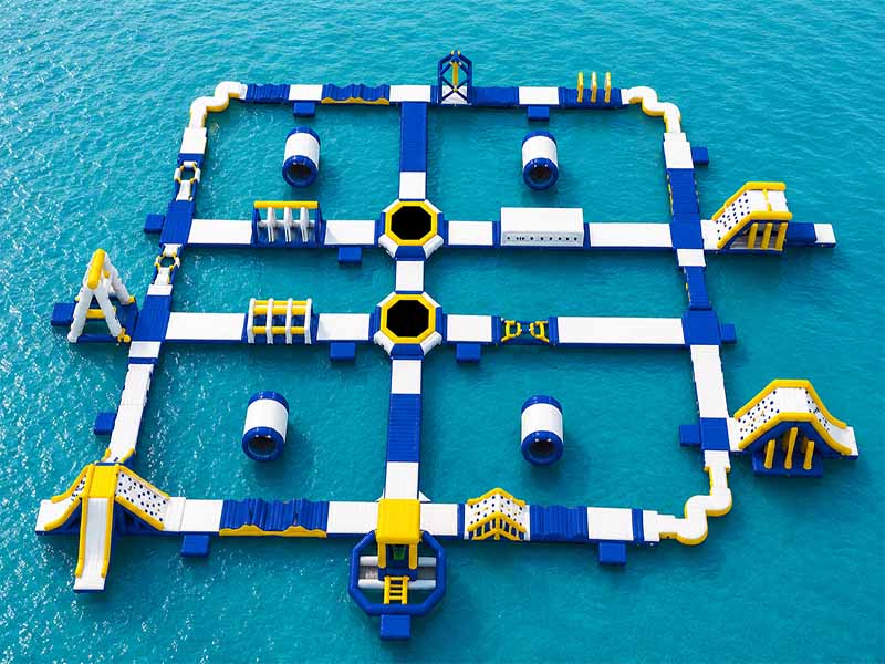 E109203 230 Person Commercial Floating Waterpark - Image 1