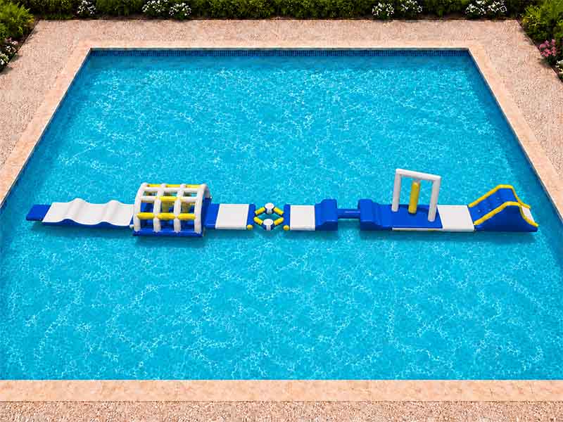 E109206 Commercial Pool Obstacle Course - Image 1