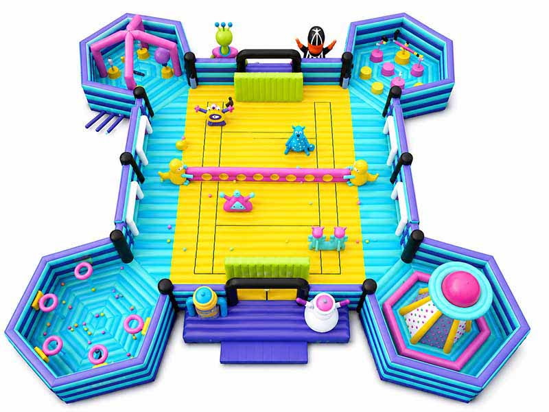E110203 Sport Slam Mega Inflatable Park - Image 1