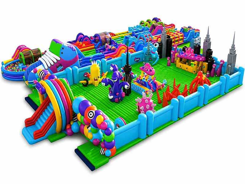 E110204 City Xscape Mega Inflatable Park - Image 1