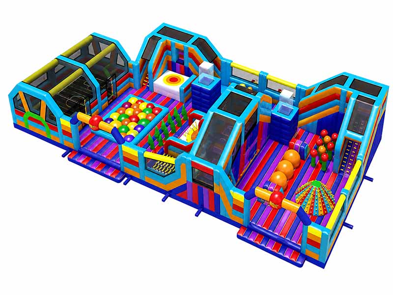 E110206 Big Fun Playground Inflatable Park - Image 1