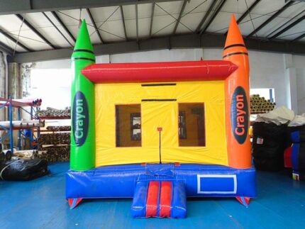 Crayon Bouncy Castle