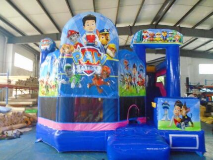 Paw Patrol Bouncy Castle With Slide