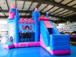 Princess Jumping Castle With Slide - Image 4