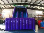 Purple Marble Dual Lane Inflatable Dry Slide - Image 2