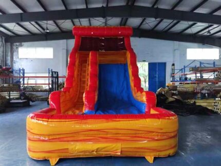 Fire And Ice Inflatable Water Slide