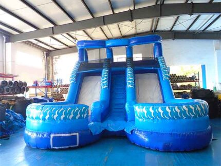 Double Water Slide Inflatable